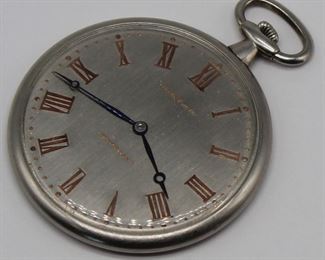 JEWELRY Tiffany Co Platinum Pocket Watch