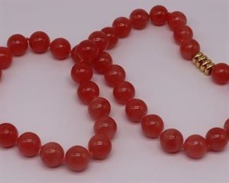 JEWELRY Tiffany Co Rhodochrosite Necklace