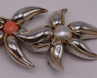 JEWELRY Tiffany Co Sterling kt Coral