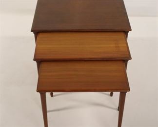 MIDCENTURY Set Of Danish Modern Nesting Tables