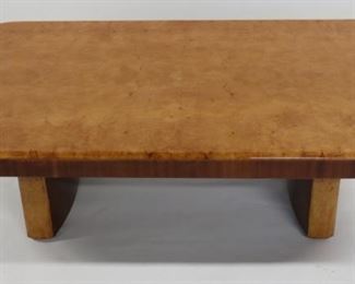 MIDCENTURY Walnut Pedestal Coffee Table