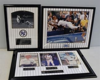New York Yankees Signed Photographs Steiner