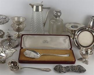 SILVER Assorted English and Continental Silver