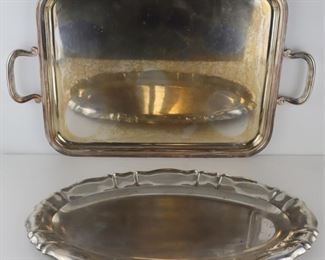 SILVER Continental and Sterling Trays