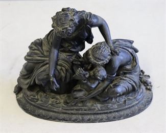 th Century Patinated Bronze Sculpture