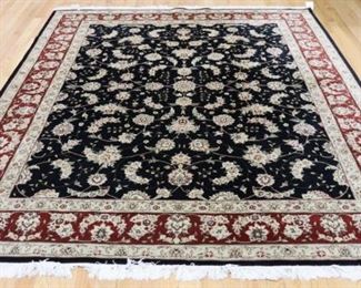Vintage And Finely Hand Woven Carpet