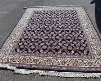 Vintage And Finely Hand Woven Roomsize Carpet