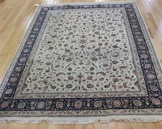 Vintage and Finely Hand Woven Roomsize Carpet
