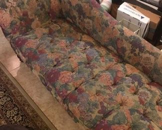 Floral Chaise Lounge 