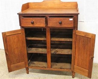  ANTIQUE 2 Drawer 2 Door Buffet with Back Splash

Auction Estimate $200-$400 – Located Inside 