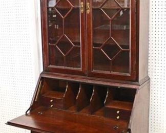  SOLID Mahogany “Thomasville Furniture” Bracket Foot Secretary with Bookcase Top

Auction Estimate $100-$300 – Located Inside 