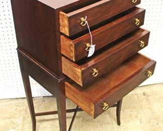  SOLID Mahogany “Councill Craftsmen Furniture” 4 Drawer Silver Chest

Auction Estimate $200-$400 – Located Inside 