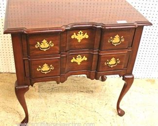  Cherry “Pennsylvania House Furniture” Queen Anne 2 Drawer Lowboy

Auction Estimate $100-$300 – Located Inside 