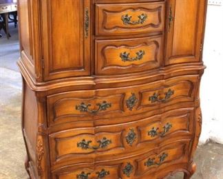  Mahogany Carved Country French Provincial High Chest and Low Chest

Auction Estimate $300-$600 – Located Inside 