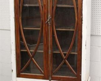  PAIR of Paint Distressed Natural Finish 4 Door Country Display Cabinets

Auction Estimate $300-$600 – Located Inside 