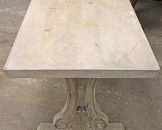  Distressed Finish Dining Room Table 