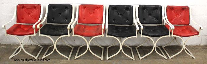  Set of 6 Mid Century “X” Frame Chairs

Auction Estimate $400-$800 – Located Inside 