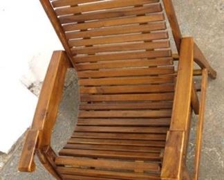  Teak Wood Lounge Chair

Auction Estimate $200-$400 – Located Inside 