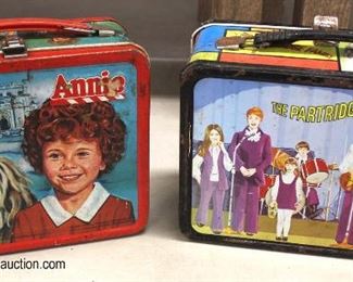  Box Lot of VINTAGE Metal Lunch Boxes (no thermos) 