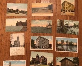 A fun collection of local early 20th century postcards!