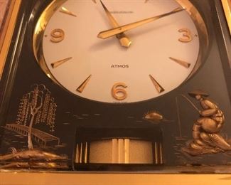 Incredible Swiss made Atmos Clock..The clock gets the energy it needs to run from temperature and atmospheric pressure changes in the environment, and can run for years without human intervention.  They are extremely collectible among clock enthusiasts. 