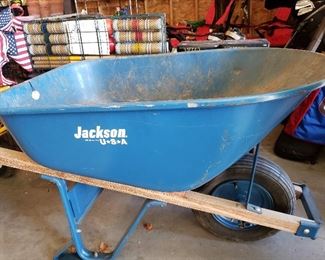 Jackson large capacity wheel barrow 