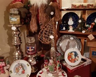 More Christmas, including 3ft tall Santa