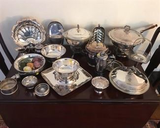 Silverplate Serving Pieces