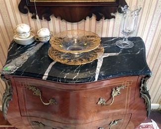 Bombay Chest Marble Top