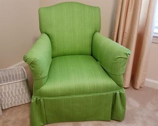 Upholstered armchair