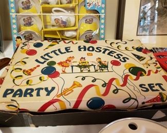 Little Hostess Party Set and other childs china