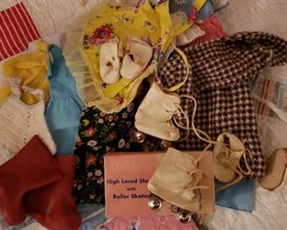 Vintage doll items