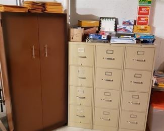 File cabinets