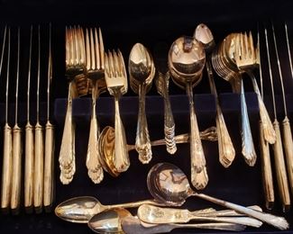 Silverplate flatware