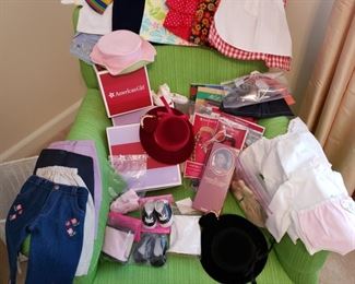 American Girl doll clothing and others brands 