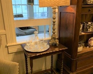 Barley Twist End Table