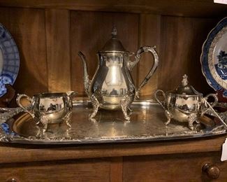 Lots of Beautiful Silver plate!