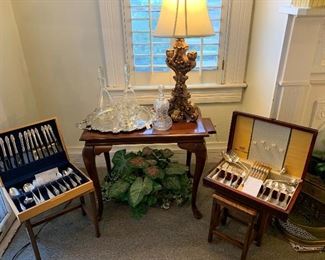 More beautiful Silverplate flatware sets!