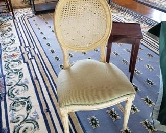 Over 100 can back upholstered seat side chairs