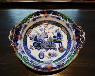 Antique English porcelain bowl