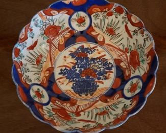 Japanese Imari porcelain bowl, as is