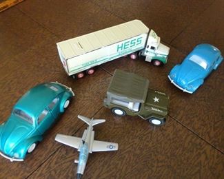Tonka VW and Jeep.  Misc old toys