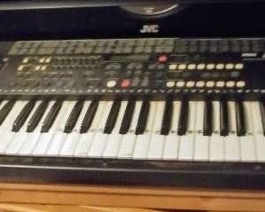 Key board with stand (not shown)