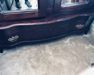 Bottom drawer of Armoire.