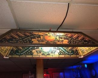Vintage 1986 Miller Beer light for game room or man cave Measures 47"x20"x11"
