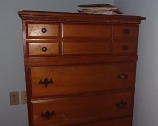 Mid Century small wood chest