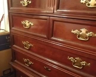 Bassett Cherry Tall Chest