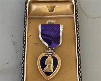 Purple Heart Medal Jimmy L Christian