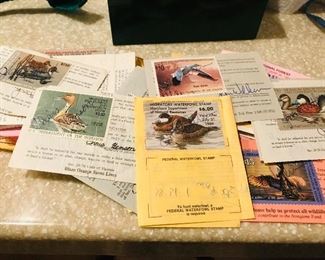 Lots of duck stamps