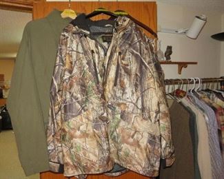 Sportsman's Warehouse Outfitter Realtree  suit, Carhart, Cabela's, Etc...